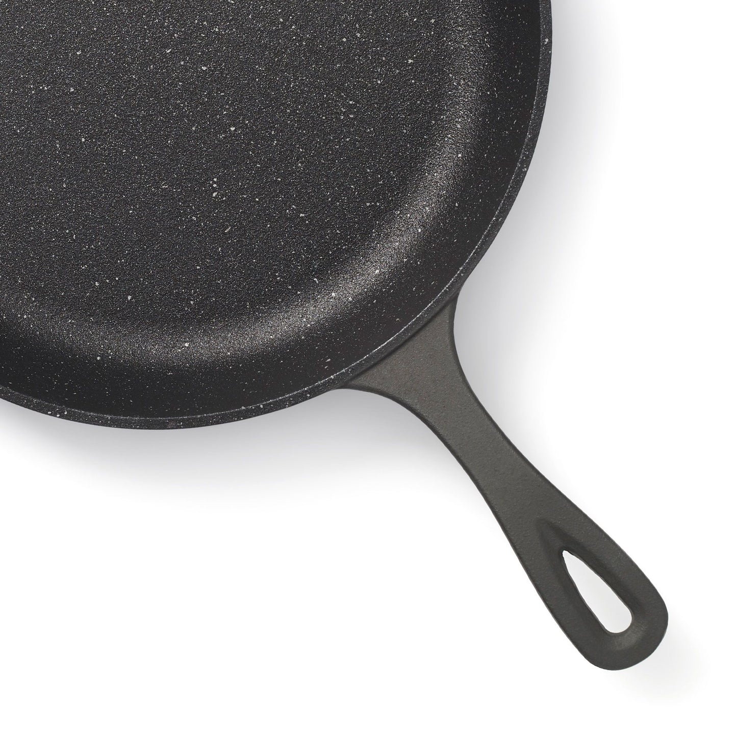 Starfrit The Rock 10" Cast Iron Non-Stick Skillet - Black