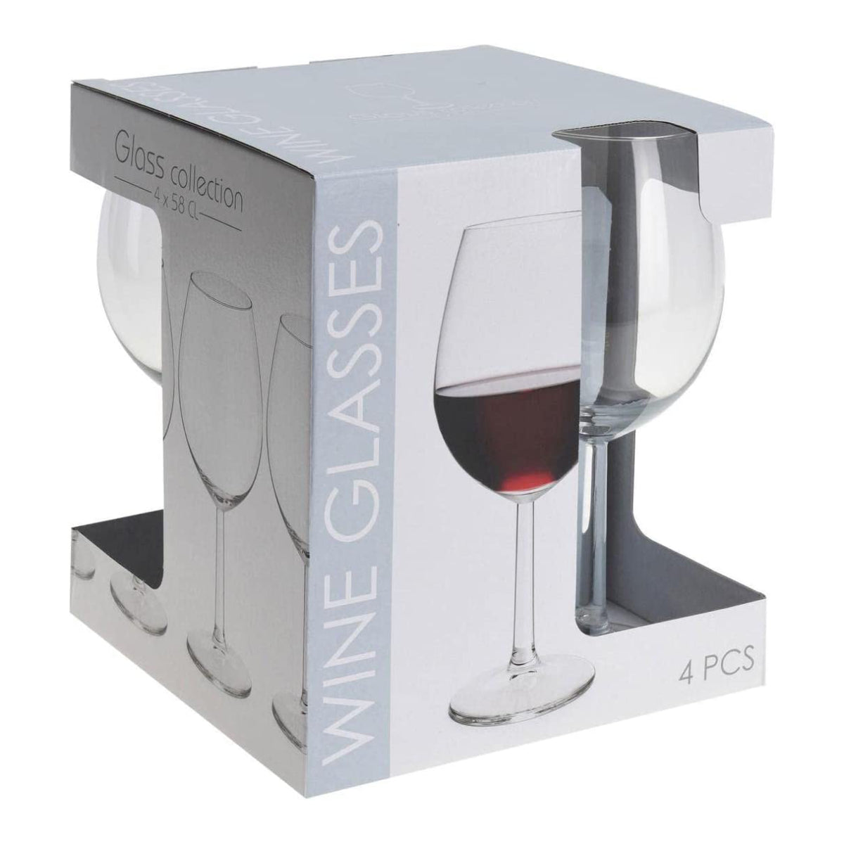 Juego de 4 copas de vino Koopman de 19 oz