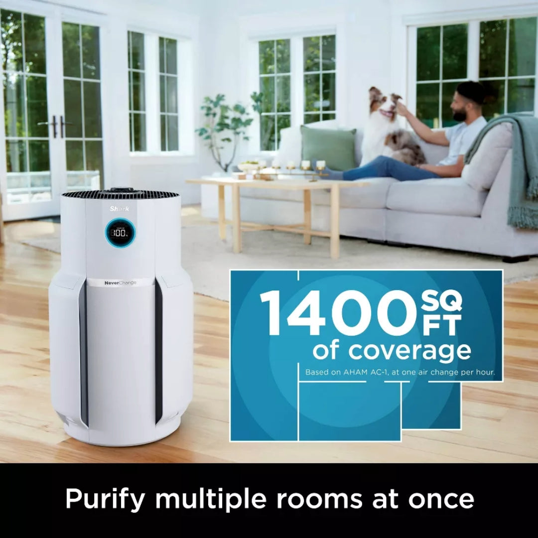 Shark - NeverChange Air Purifier MAX - White