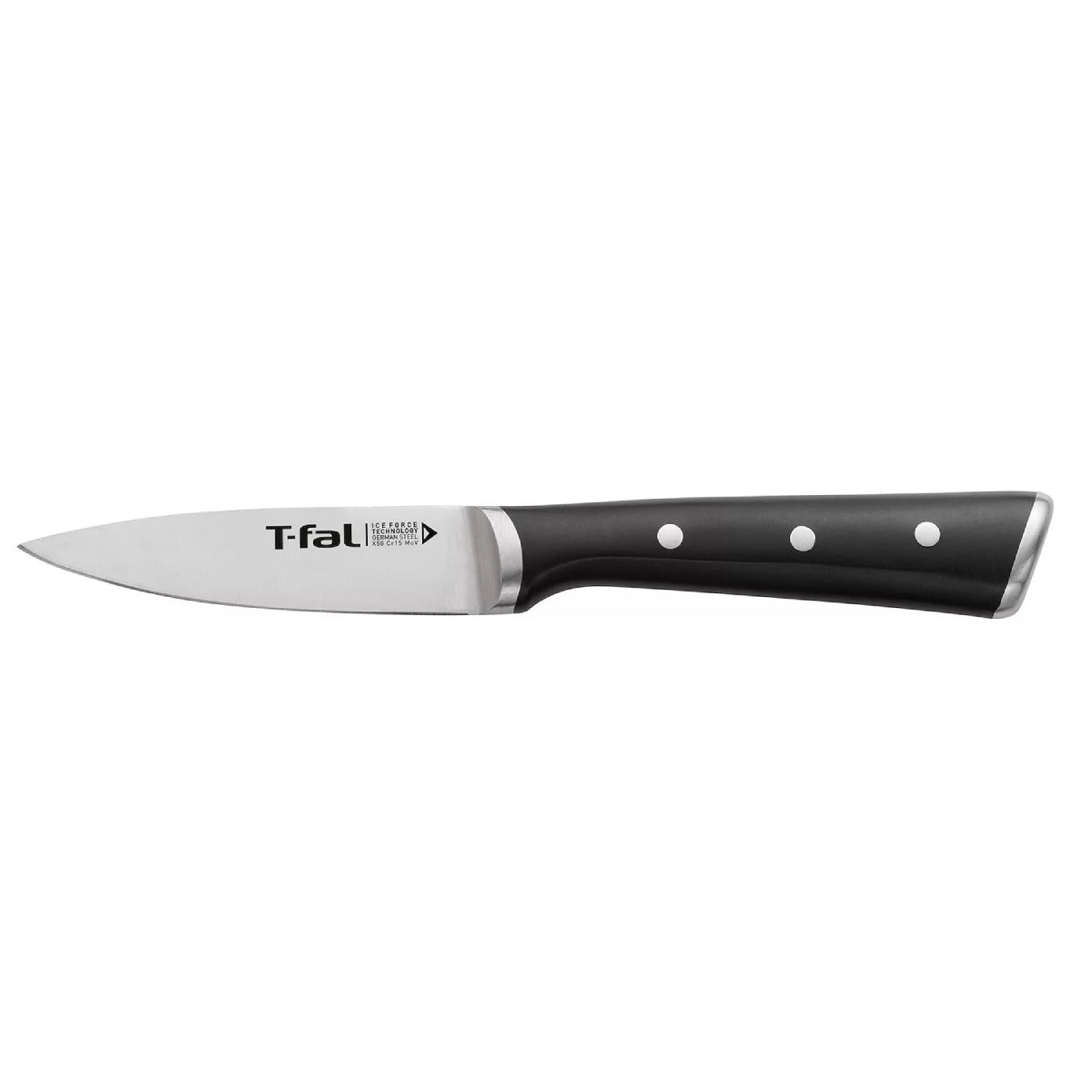 T-fal K282S364 Ice Force Knives Set (3-Piece) - Stainless Steel/Black