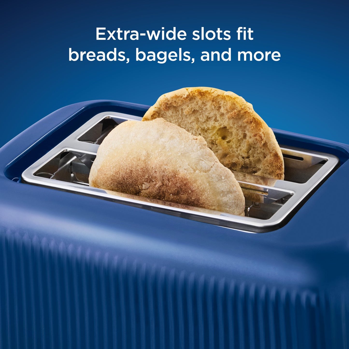 Oster Impressions Collection 2-Slice Toaster with Quick-Check Lever - Blue