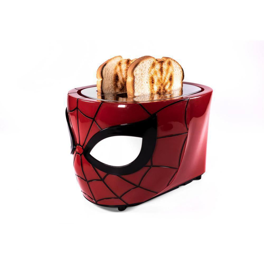 Tostadora para dos rebanadas Spider-Man TSTE/MVC/SMC de Marvel, color rojo