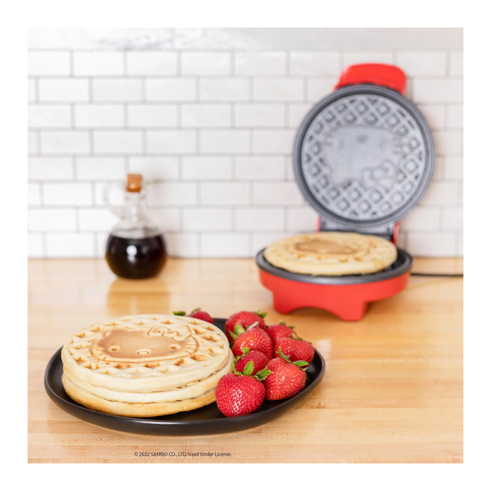 Hello Kitty WM1/KIT/HK1 Waffle Maker - Red