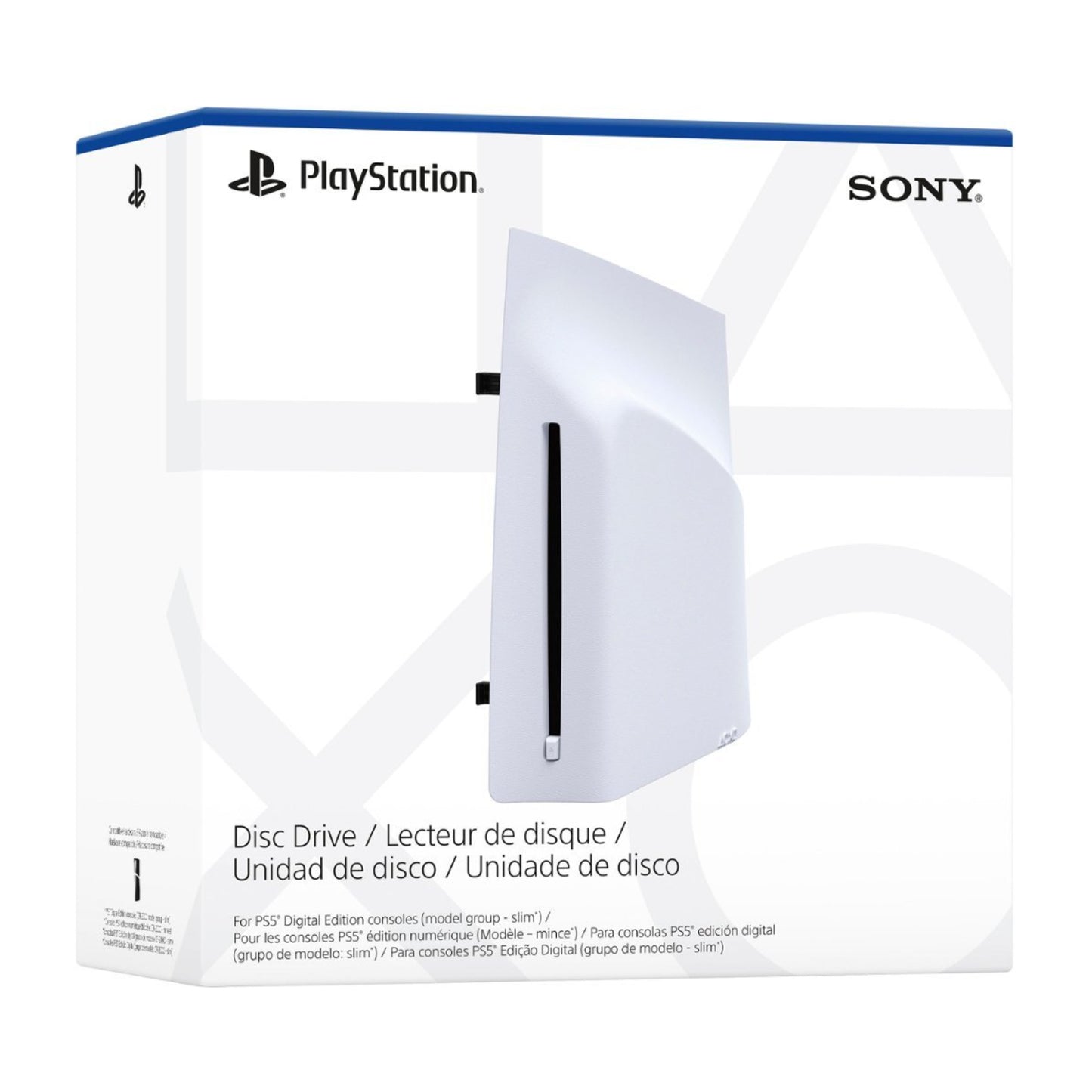 Unidad de disco Sony para consolas PlayStation 5 edición digital - Color blanco