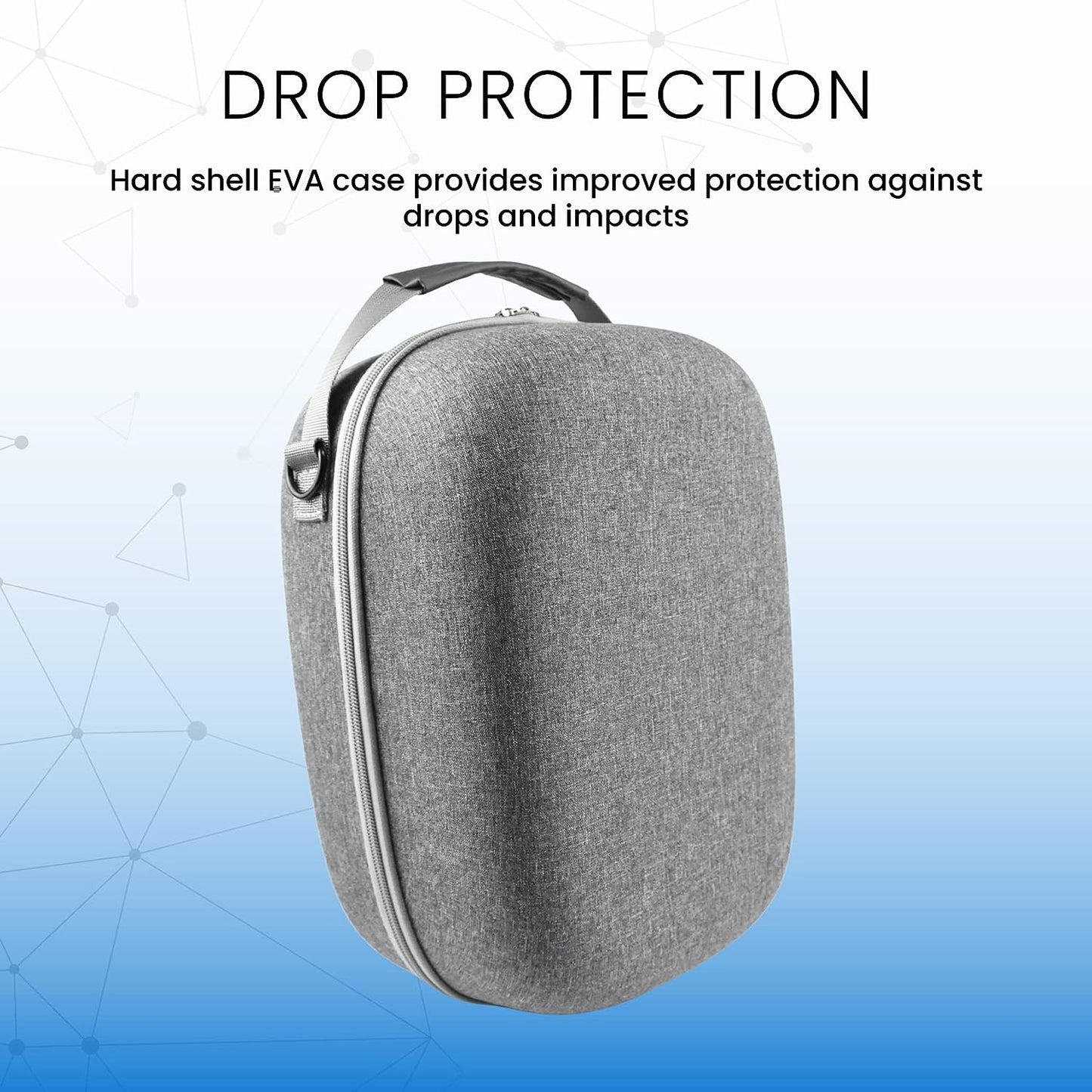 Surge Protective Travel Case for PlayStation/VR2 Headset & Controllers - Gray