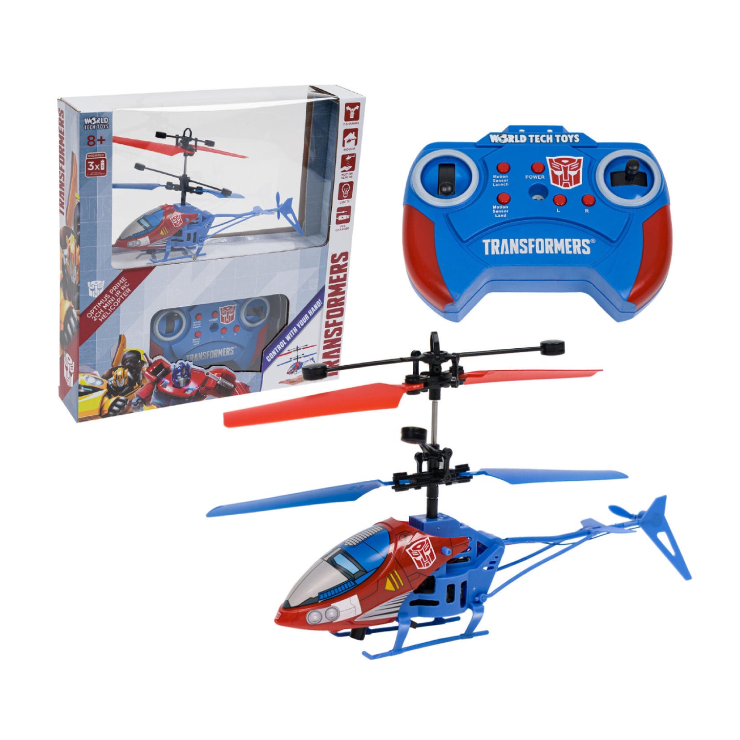 Hasbro Transformers Optimus Prime 2 Channel IR Helicopter