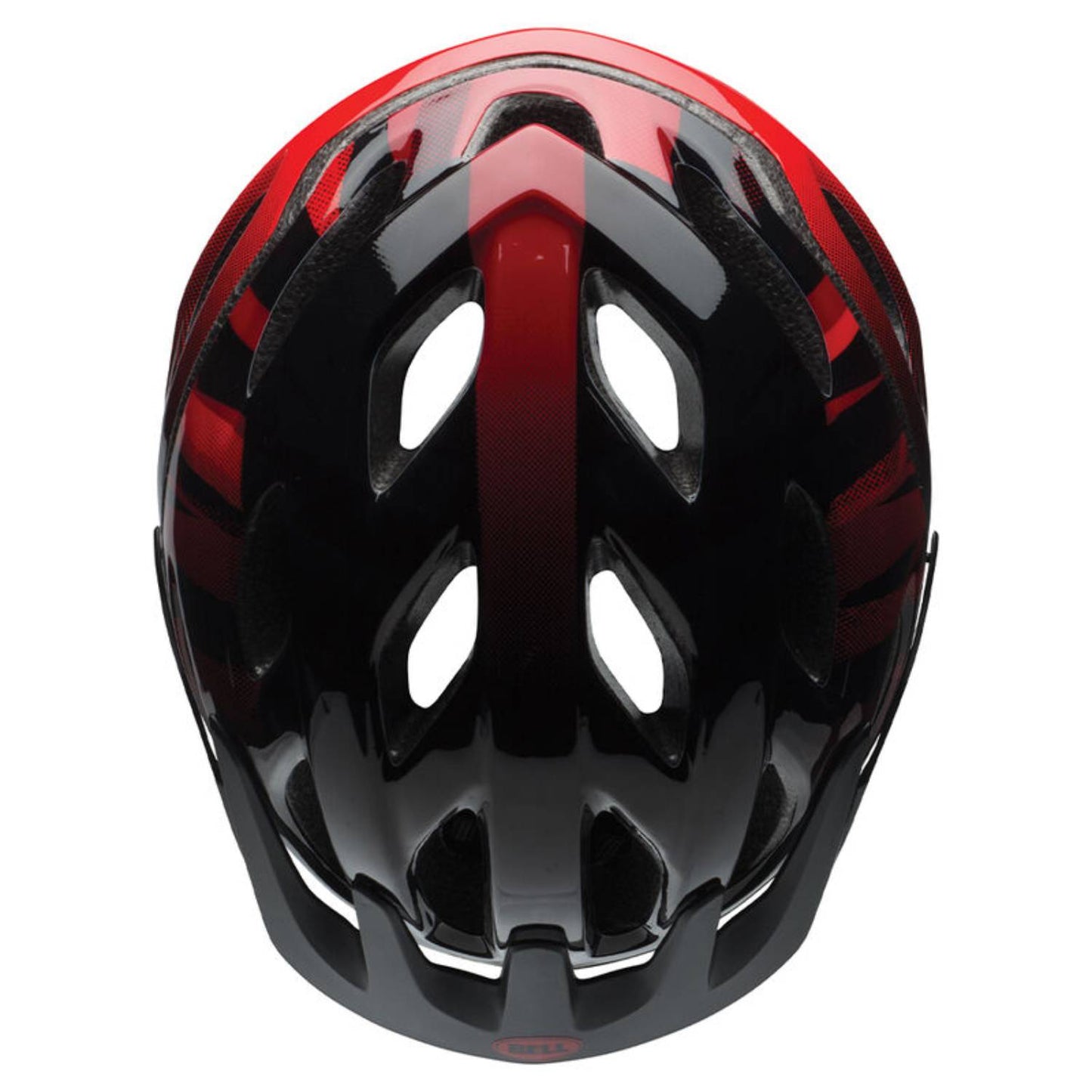 Casco de bicicleta Bell Sports Cadence, negro y rojo