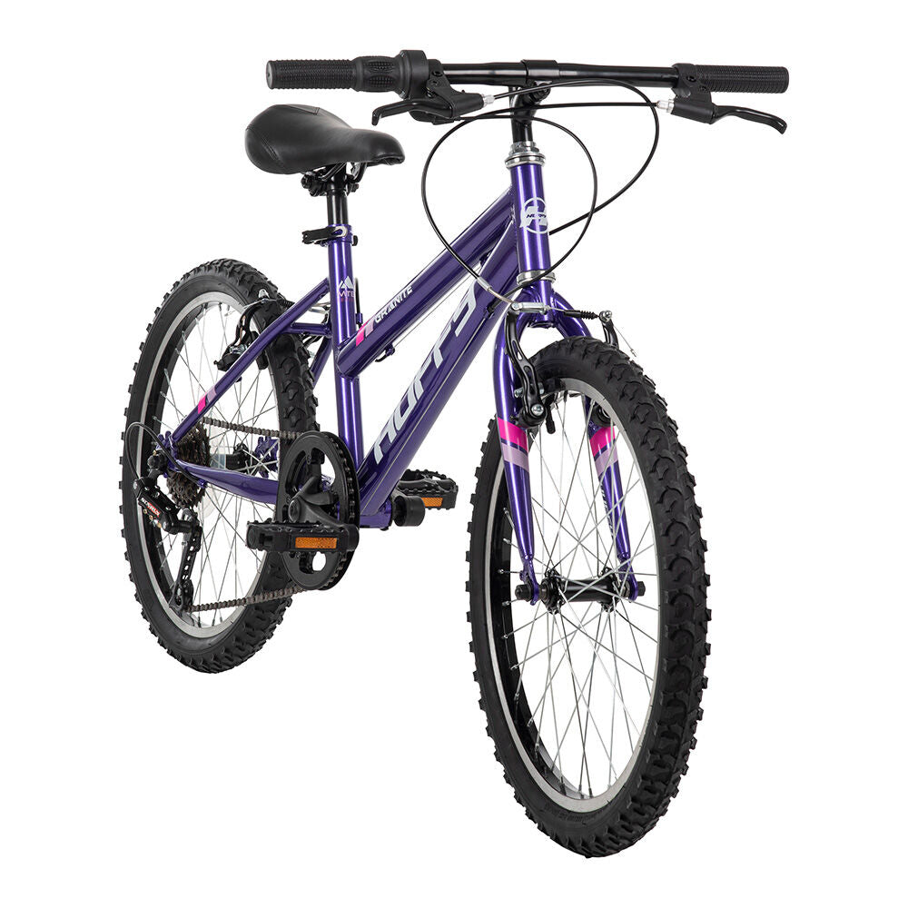 Bicicleta de montaña para niñas Huffy Granite de 20", color azul