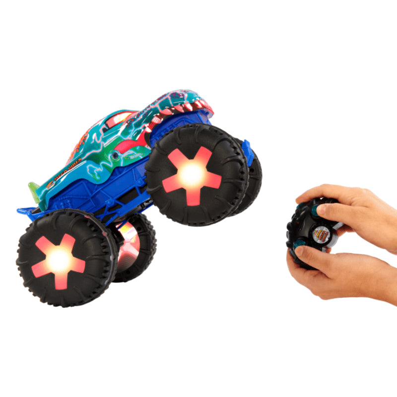 Vehículo de control remoto MEGA-Wrex Alive de Hot Wheels Monster Trucks a escala 1:15