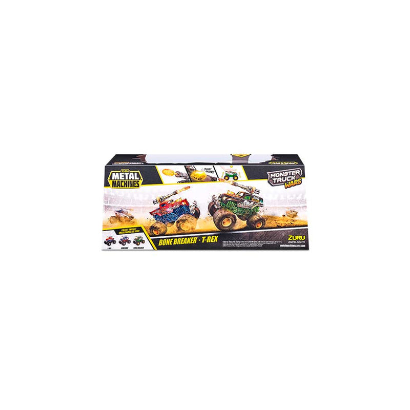 Metal Machines Monster Truck Vehicle (Set of 2)