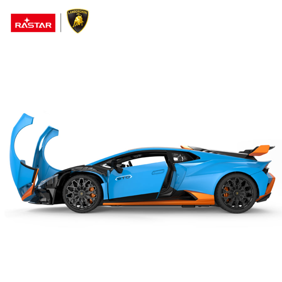 Rastar RC 1:14 Lamborghini Huracan STO Remote Control Toy Car - Blue