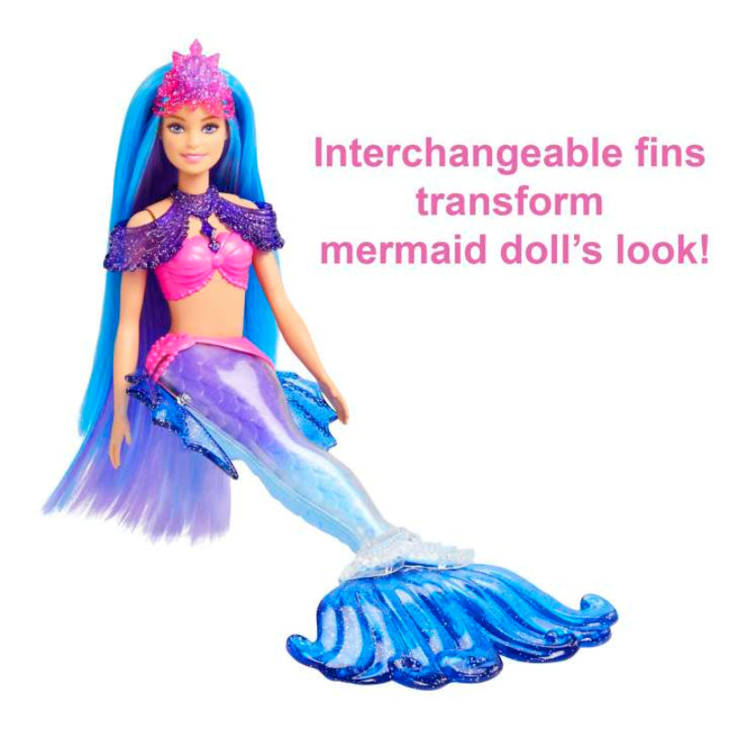 Muñeca Barbie Mermaid Power 'Malibu', conjunto de mascota y accesorios