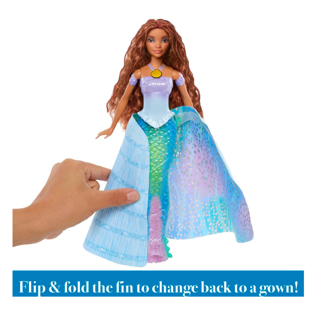 Mattel Disney The Little Mermaid Transforming Ariel Fashion Doll