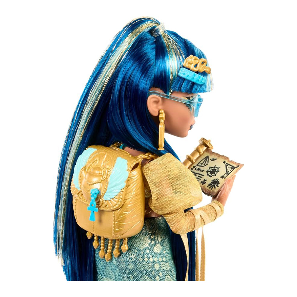 Monster High Cleo De Nile Fashion Doll, Pet & Accessories