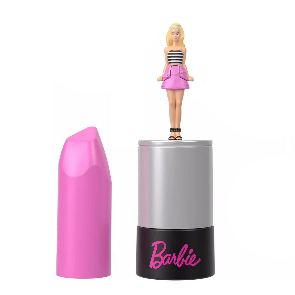 Muñeca Barbie Mini Barbieland Fashionistas en tubo de lápiz labial - Surtido