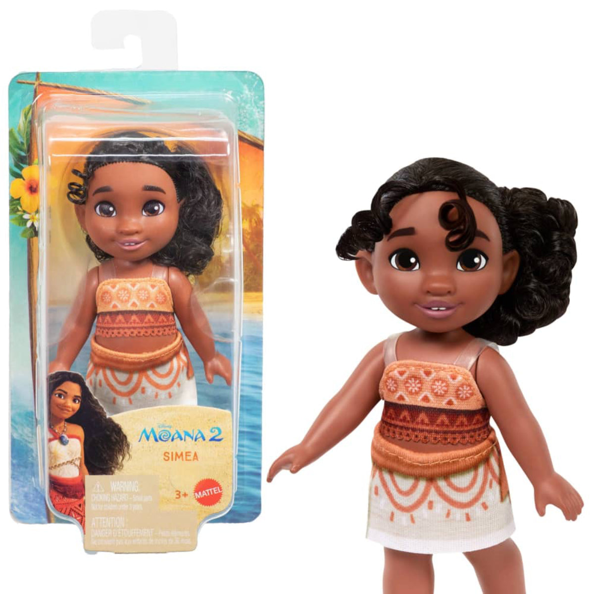 Mattel Disney Moana 2 Simea Fashion Doll with Anklet Accessory