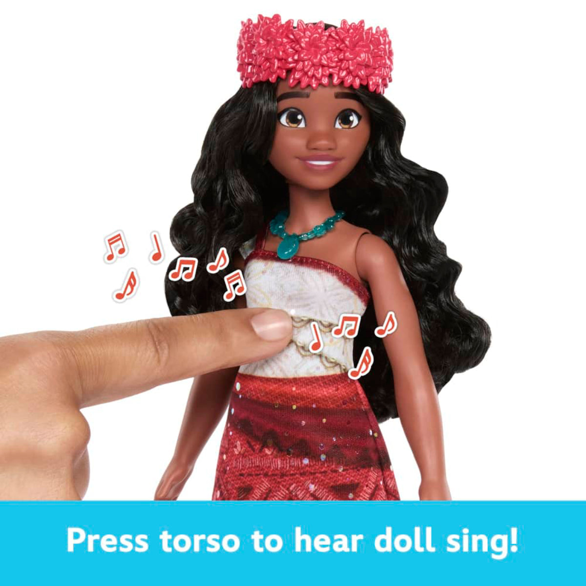 Mattel Disney Moana 2 Singing Adventure Doll with Accessories