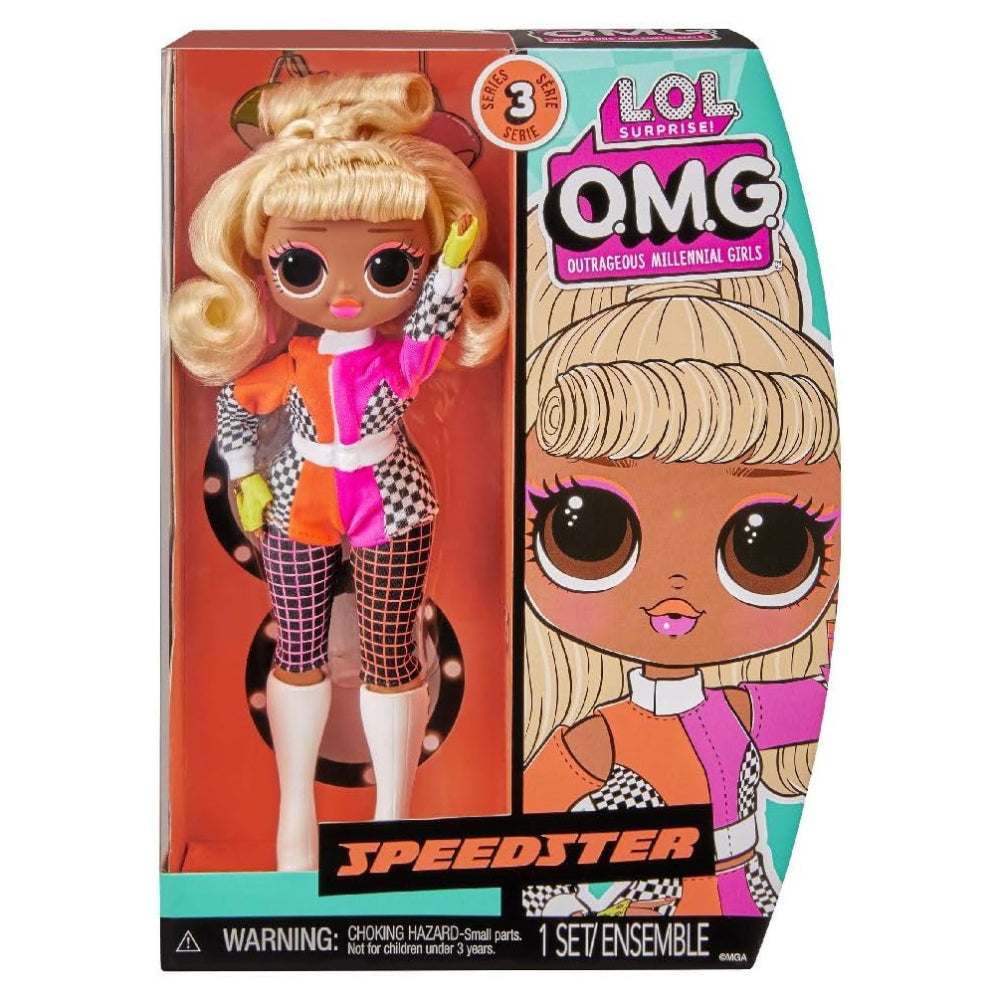 L.O.L. Surprise! OMG House of Surprises Speedster Fashion Doll Play Set