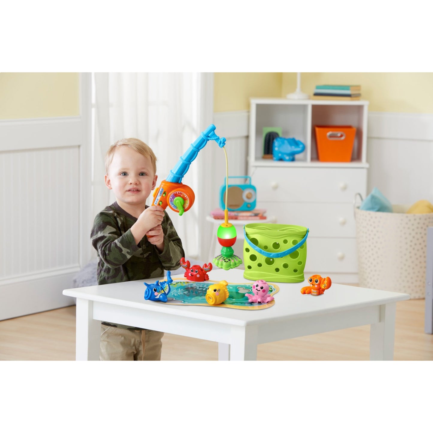 VTech Jiggle & Giggle Fishing Set with 7 Sea Creatures - Curacao