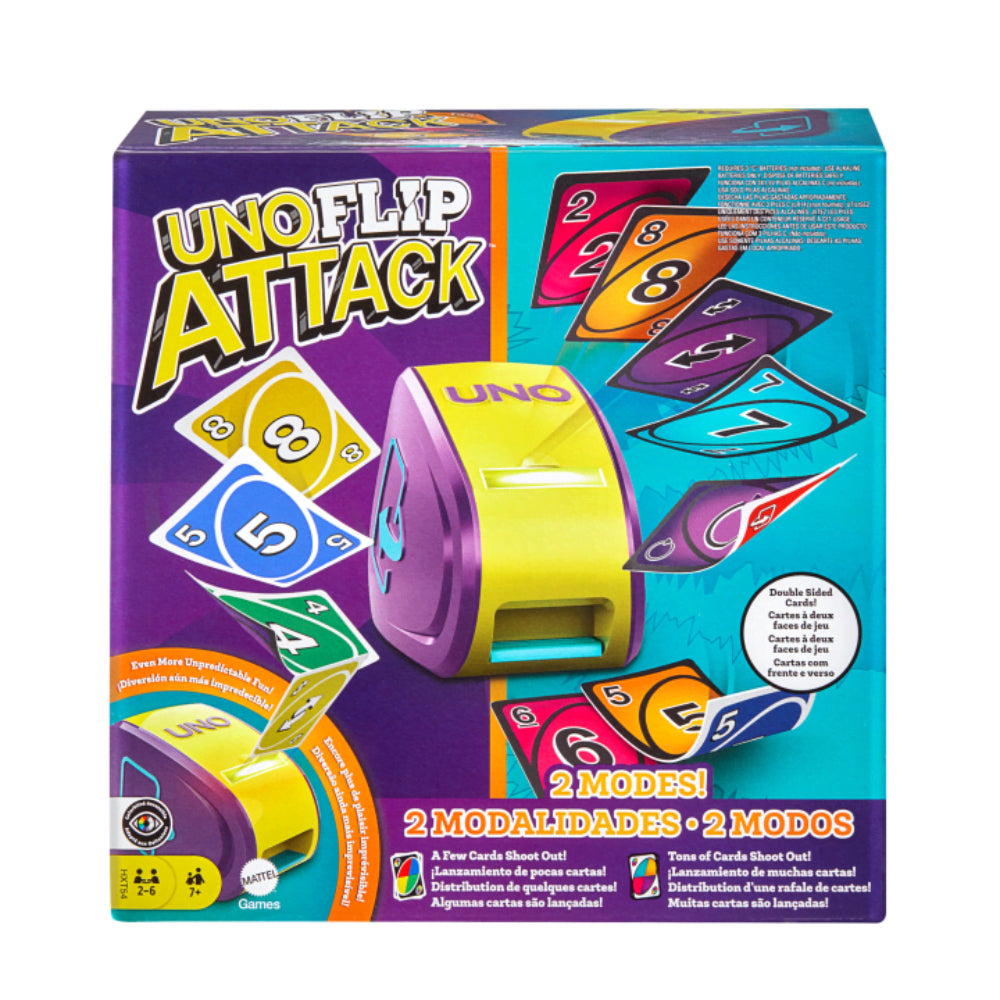 Juego de cartas Uno Flip Attack