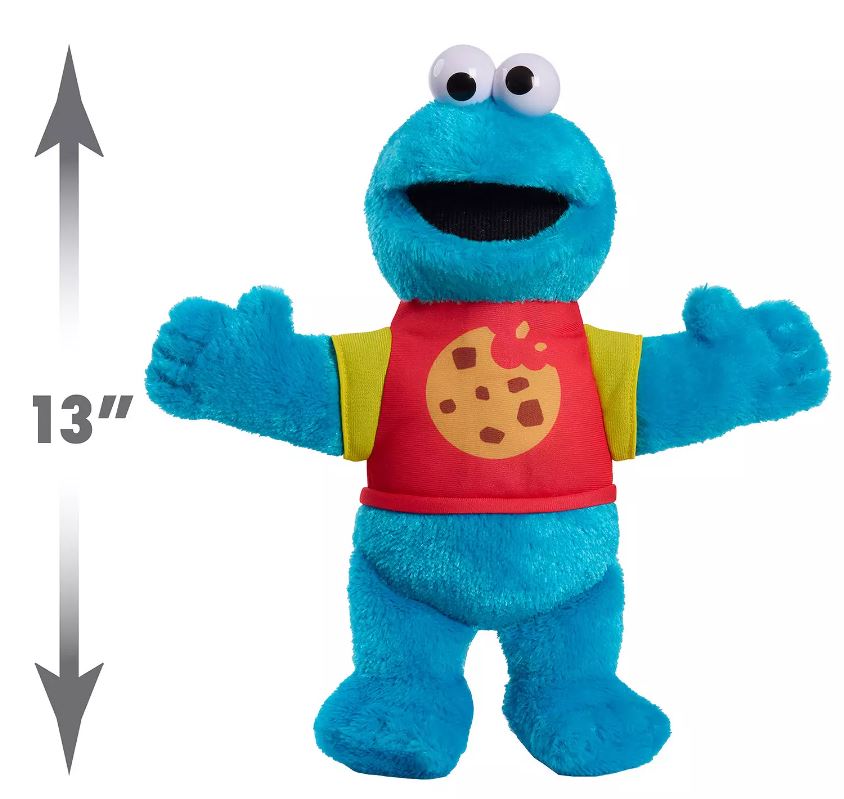 Peluche del monstruo de las galletas Just Play Sesame Street Sing Along