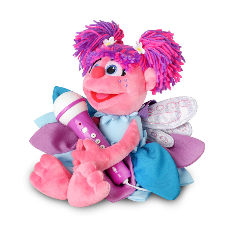 Singing Machine Sesame Street Abby Plush Karaoke - Multicolor