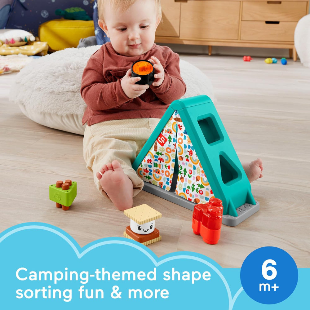 Tienda de campaña con formas S'more de Fisher-Price