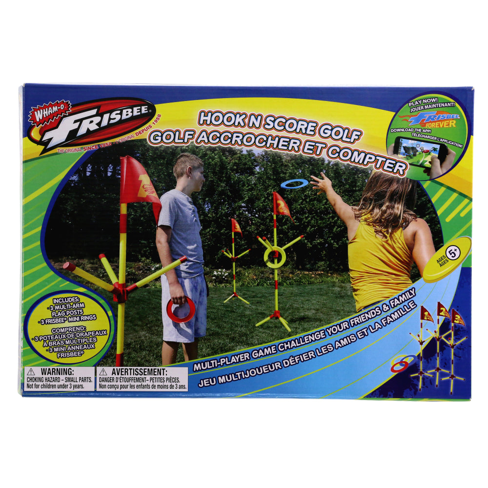 WHAM-O
Frisbee 16" Hook Score Golf Multi-player
game - Multicolor