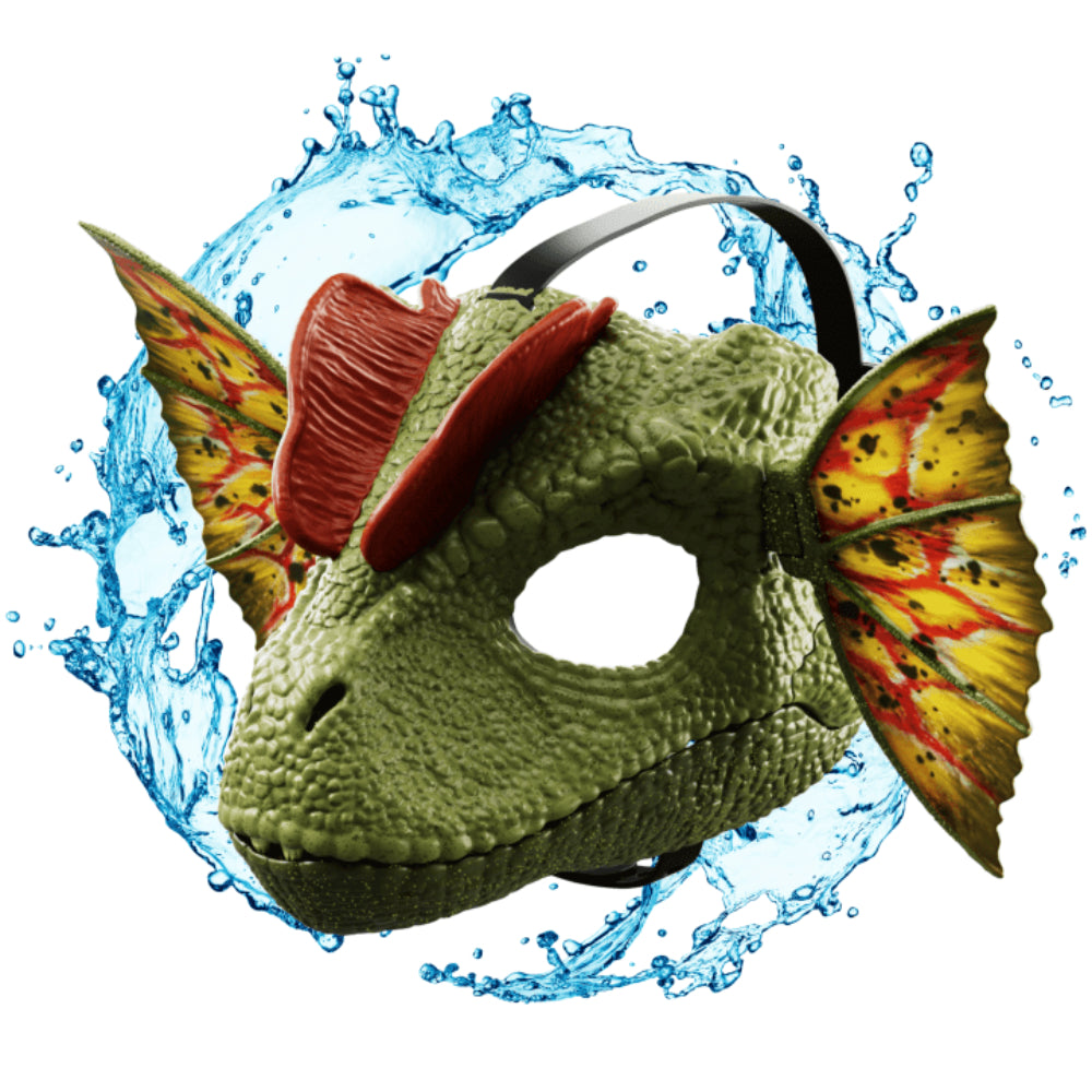 Jurassic World Dilophosaurus Role Play Mask with Sound and Frill