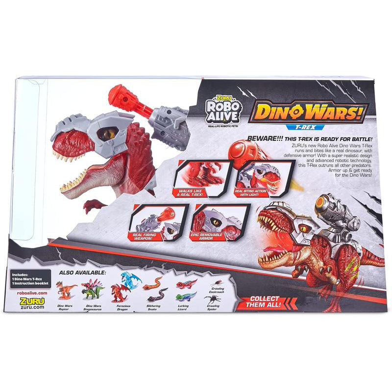 Robo Alive Dino Wars T-Rex Toy - Red