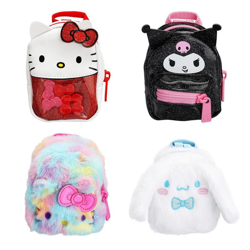 Surtido de mochilas de Hello Kitty y sus amigos de Real Littles