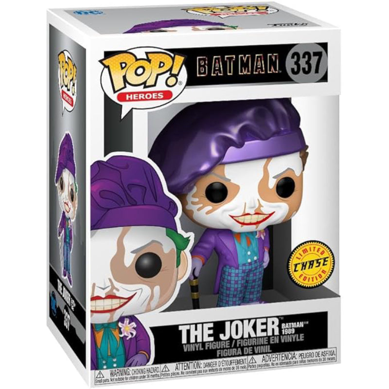 Funko Pop! DC Heroes Batman 1989 Joker Figure with Hat and Cane - Assortment