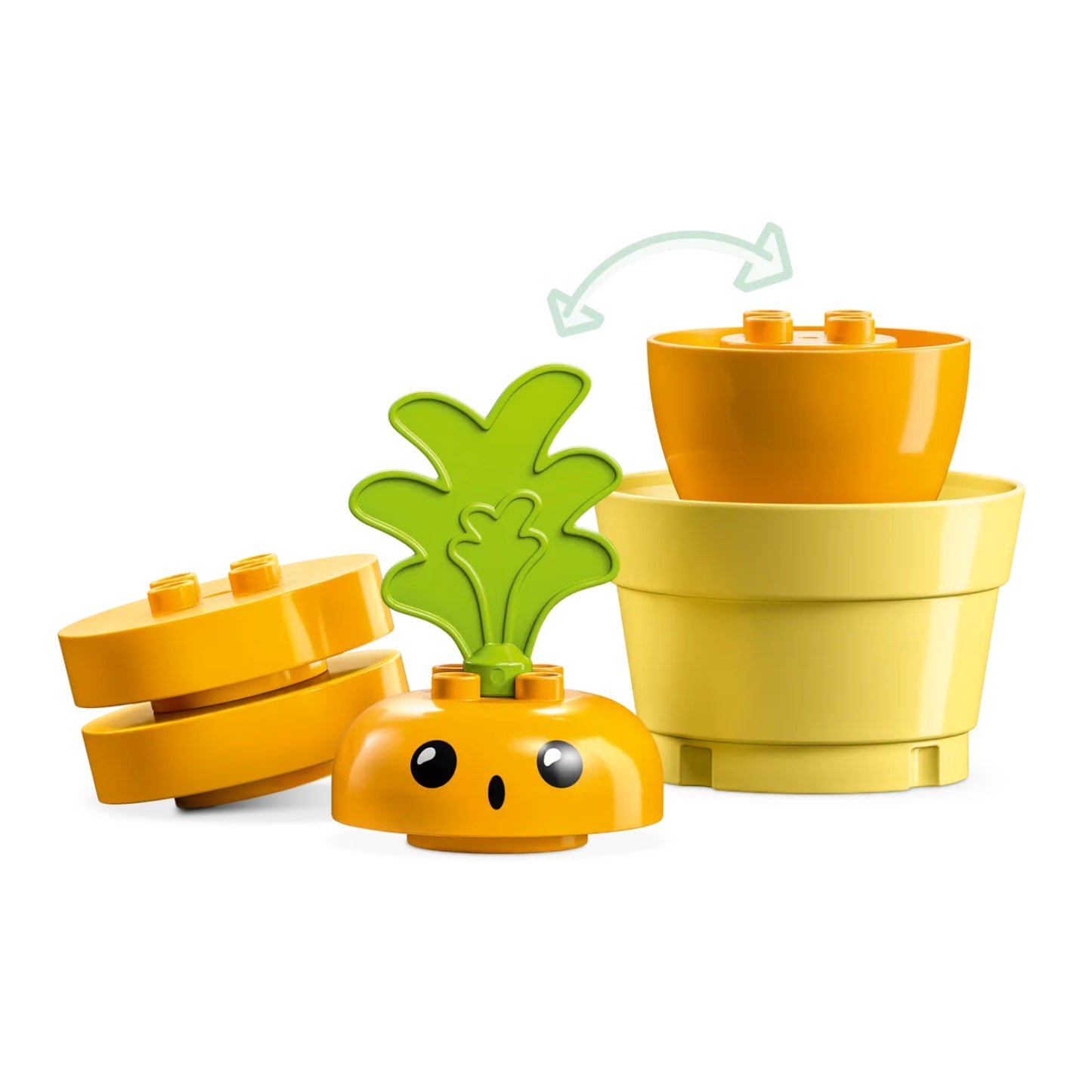 LEGO DUPLO Growing Carrot Building Toy Set (11-Pieces)