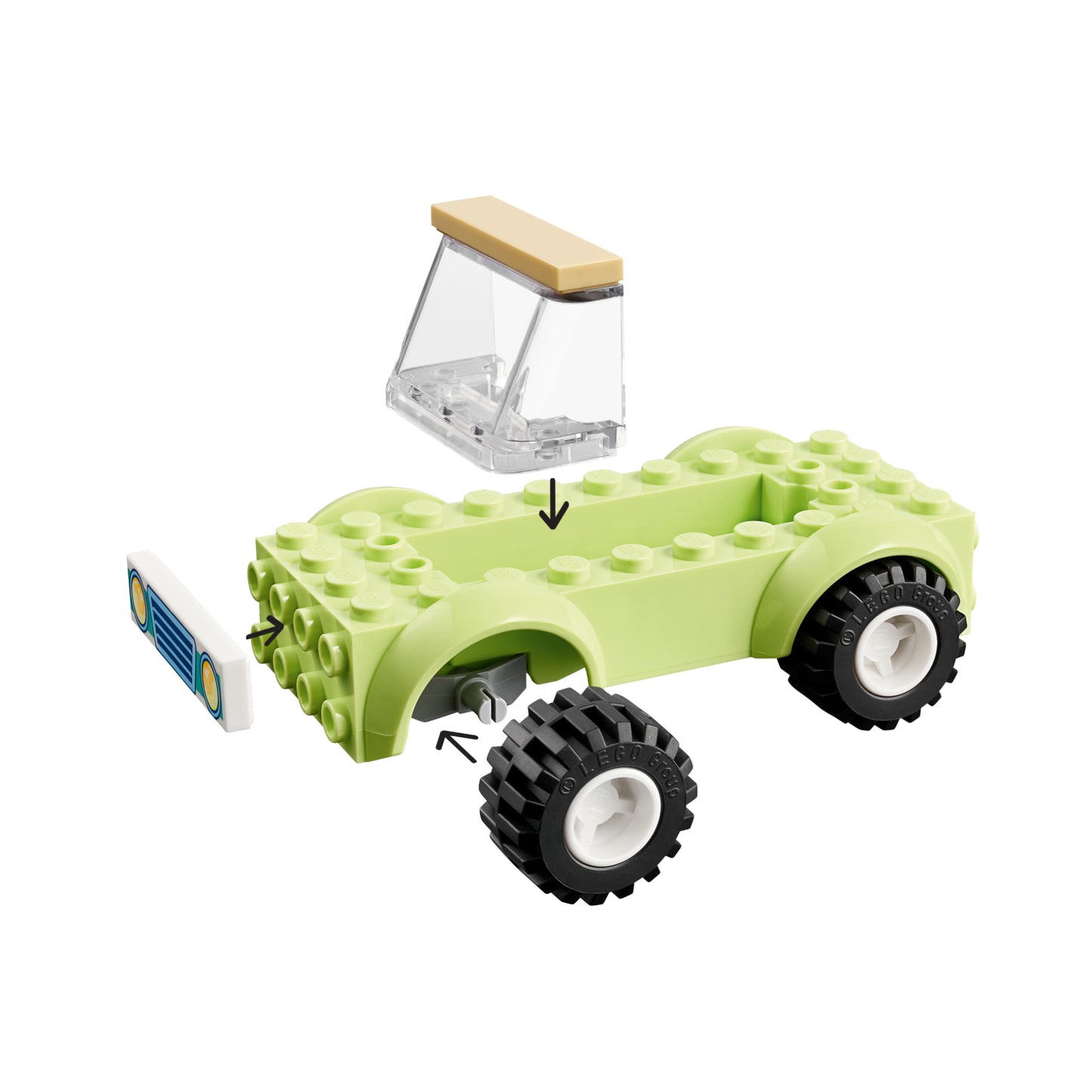 LEGO Friends Holiday Camping Trip Building Toy Set (87-Pieces)