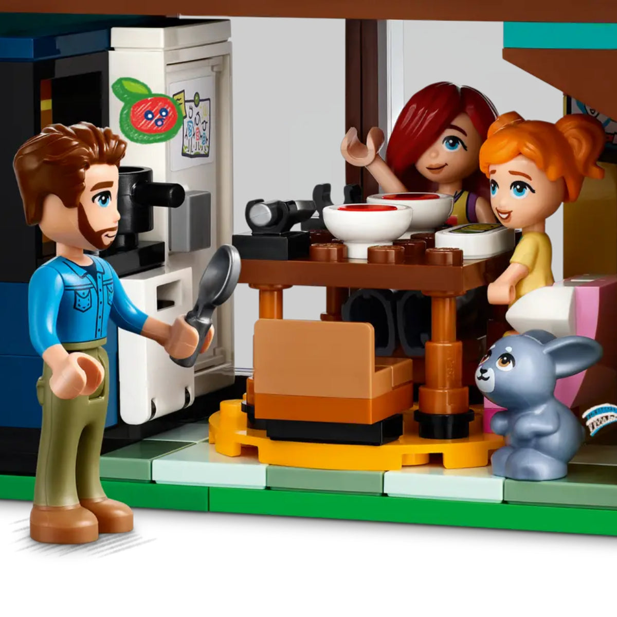 Juego de construcción LEGO Friends: Casas familiares de Olly y Paisley (1126 piezas)