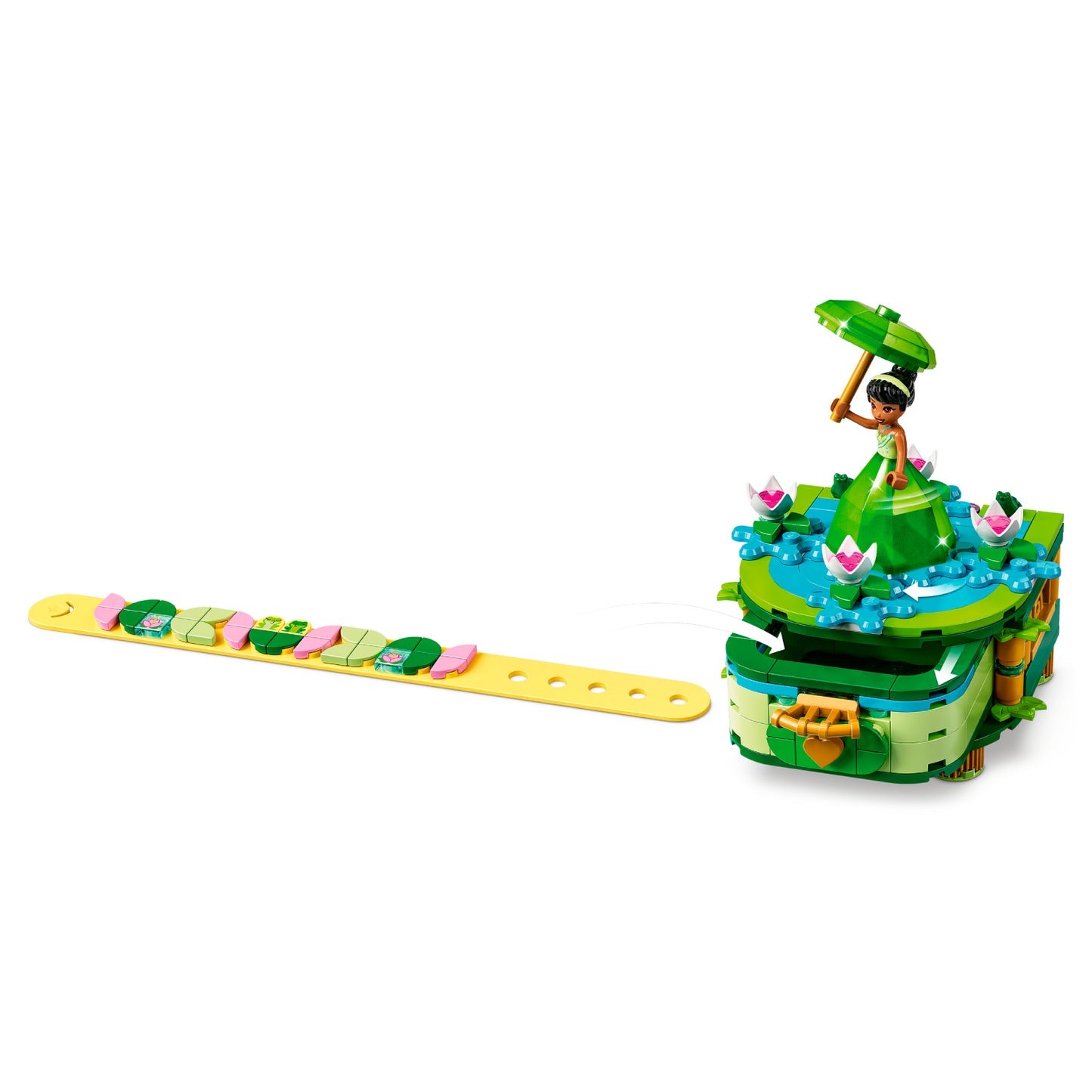 LEGO Disney Aurora, Merida and Tiana's Enchanted Creations Building Toy Set (558-Pieces)