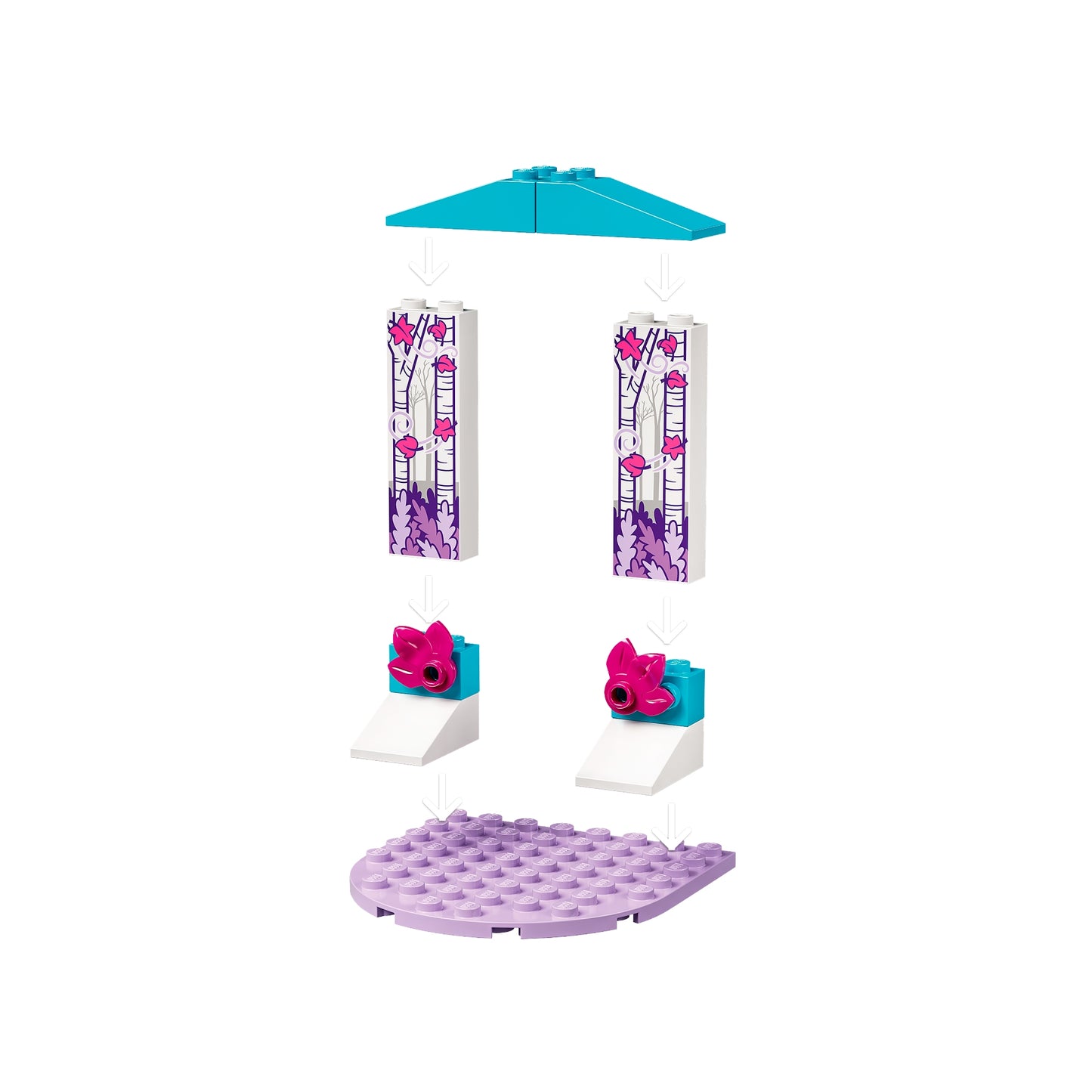 LEGO Disney Frozen Elsa and the Nokk™ Ice Stable Building Toy Set (53-Pieces)