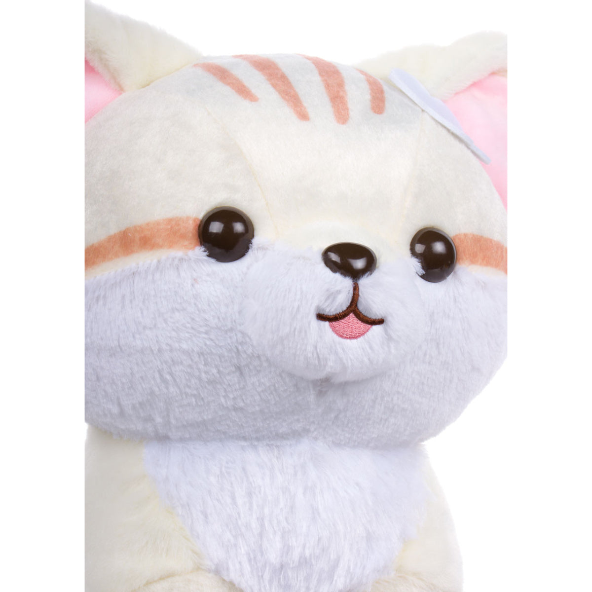 Peluche de gato Amuse de 13,5" en color arena crema