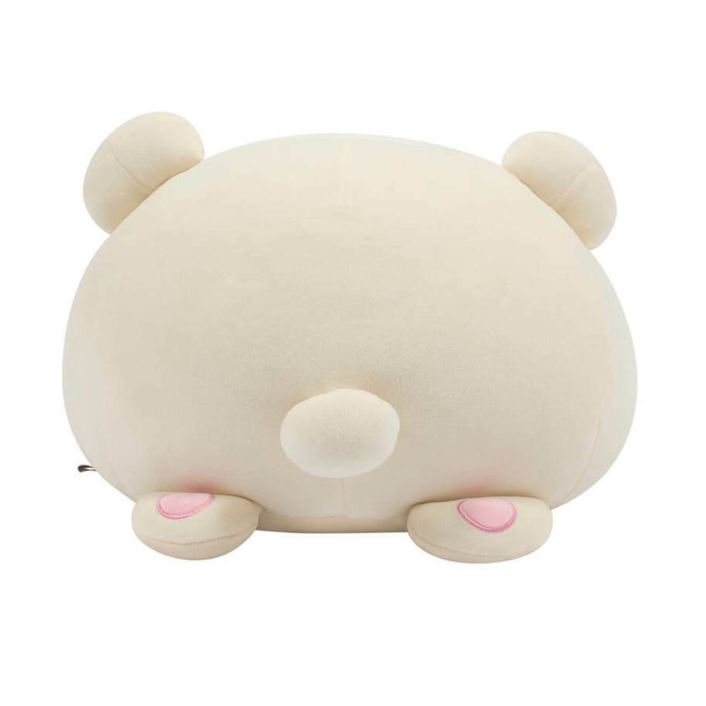 Peluche de cojín Mochi original de San-X, Rilakkuma, Korilakkuma, color blanco