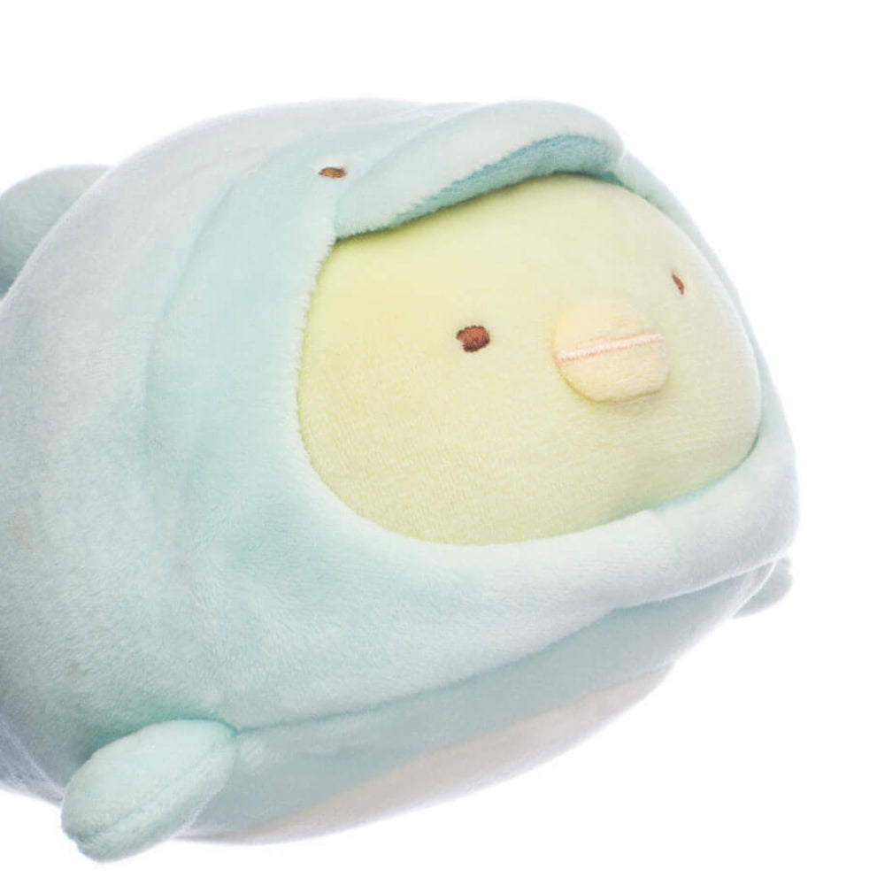 San-X Original Sumikkogurashi 7" Shark Mochi Penguin Plush Toy