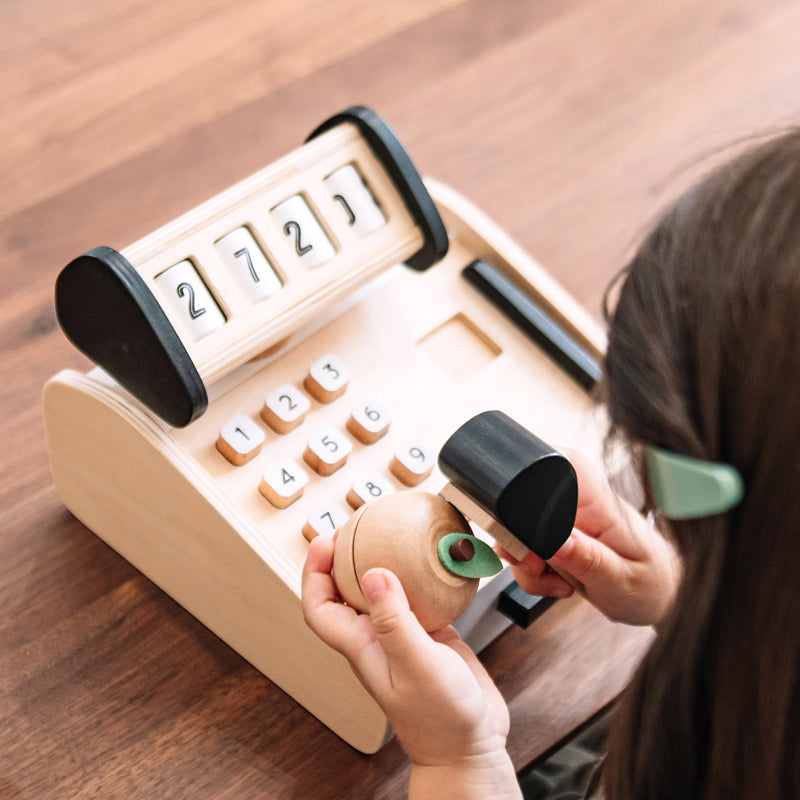 Wonder & Wise Cash Register - Natural