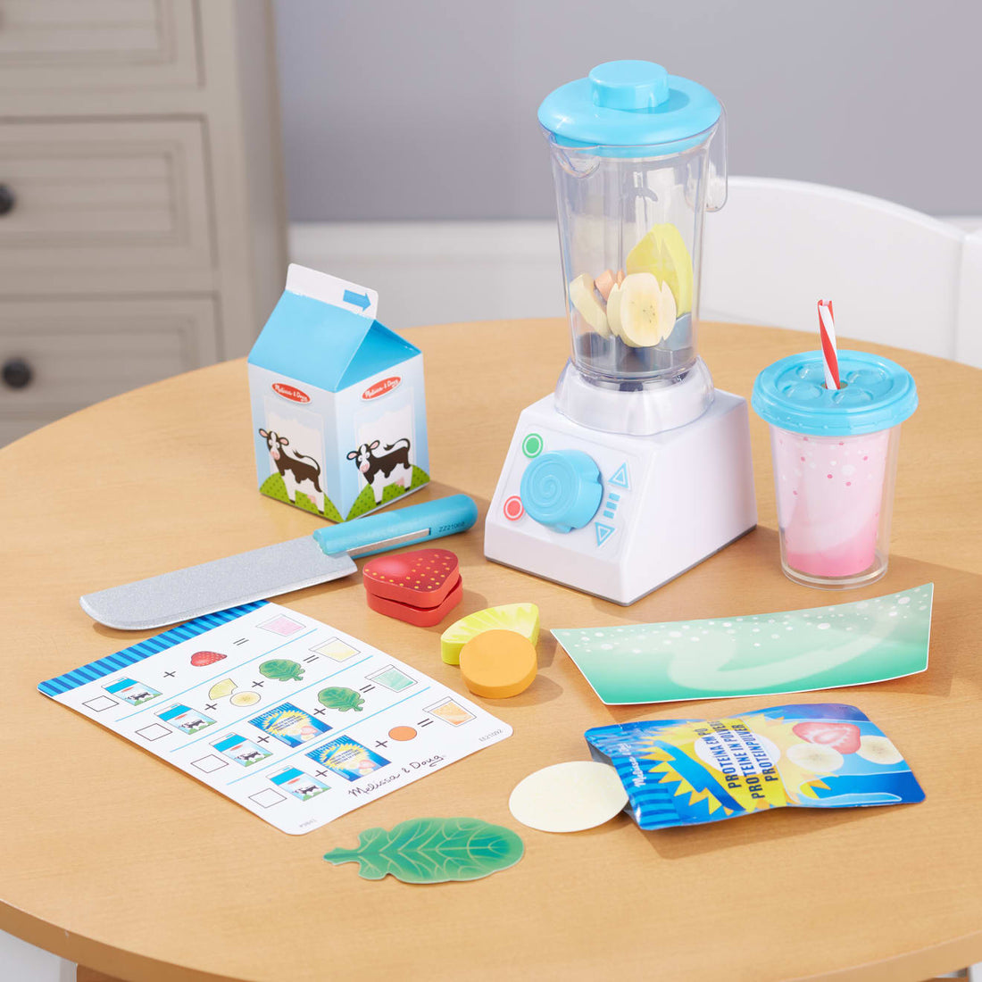 Melissa & Doug Smoothie Maker Blender Play Set