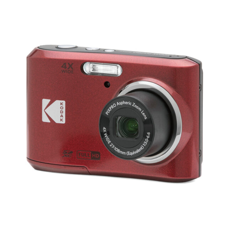 Kodak Pixpro FZ45 Friendly Zoom 16MP Digital Camera - Red