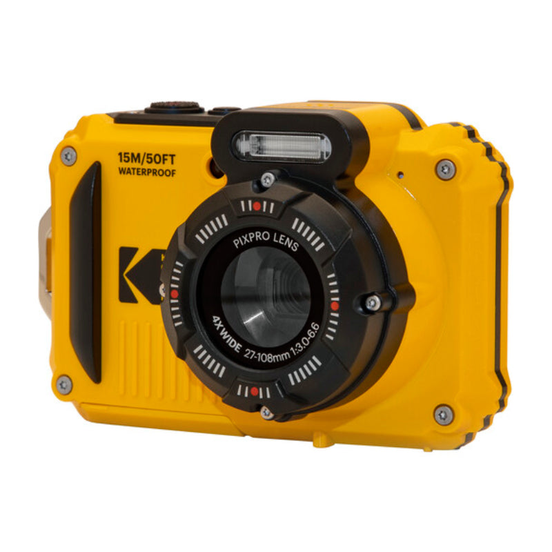 Kodak PIXPRO WPZ2 16MP Action Camera - Yellow