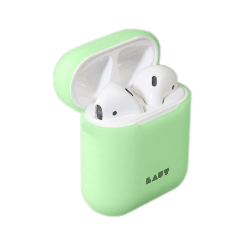 Estuche de carga Laut Pod para Apple Airpods (1.ª y 2.ª generación) que brilla en la oscuridad