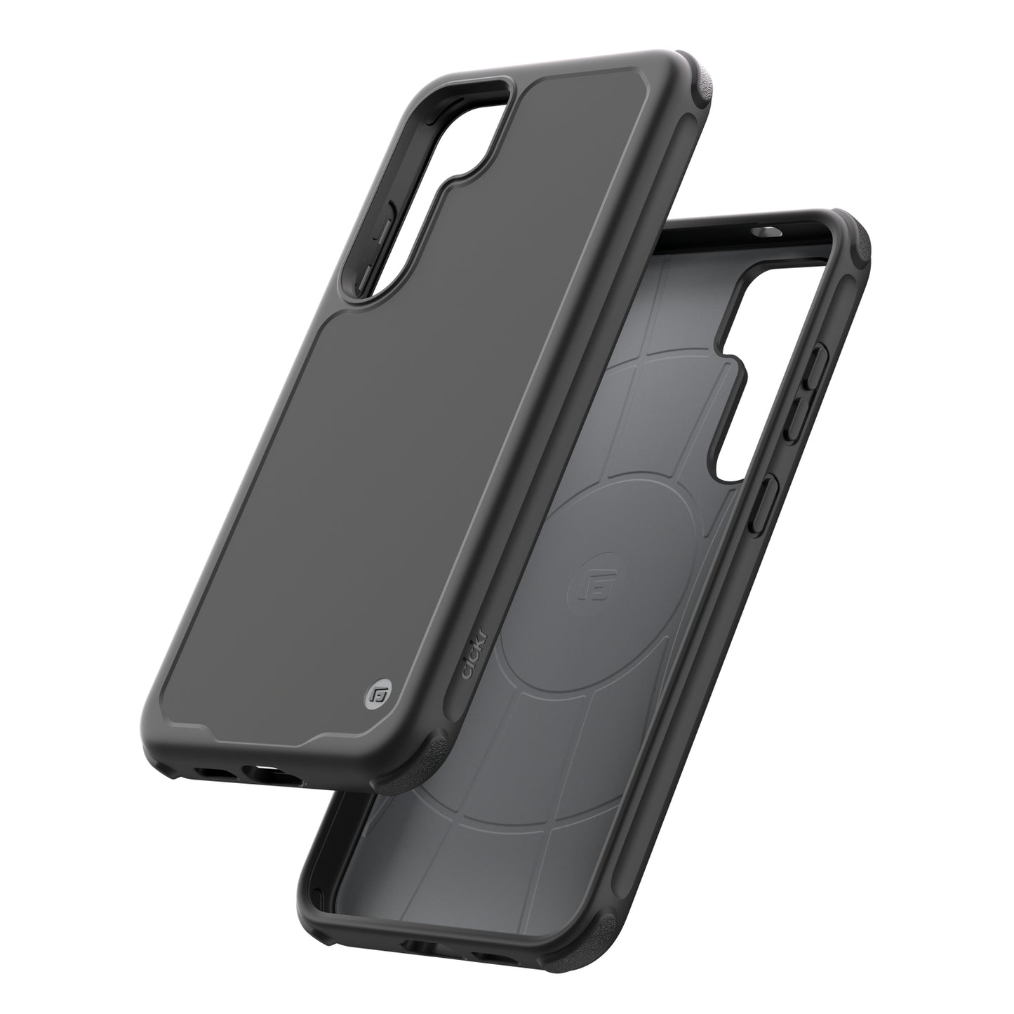 CLCKR Carbon Case for Samsung Galaxy S24 Plus - Black