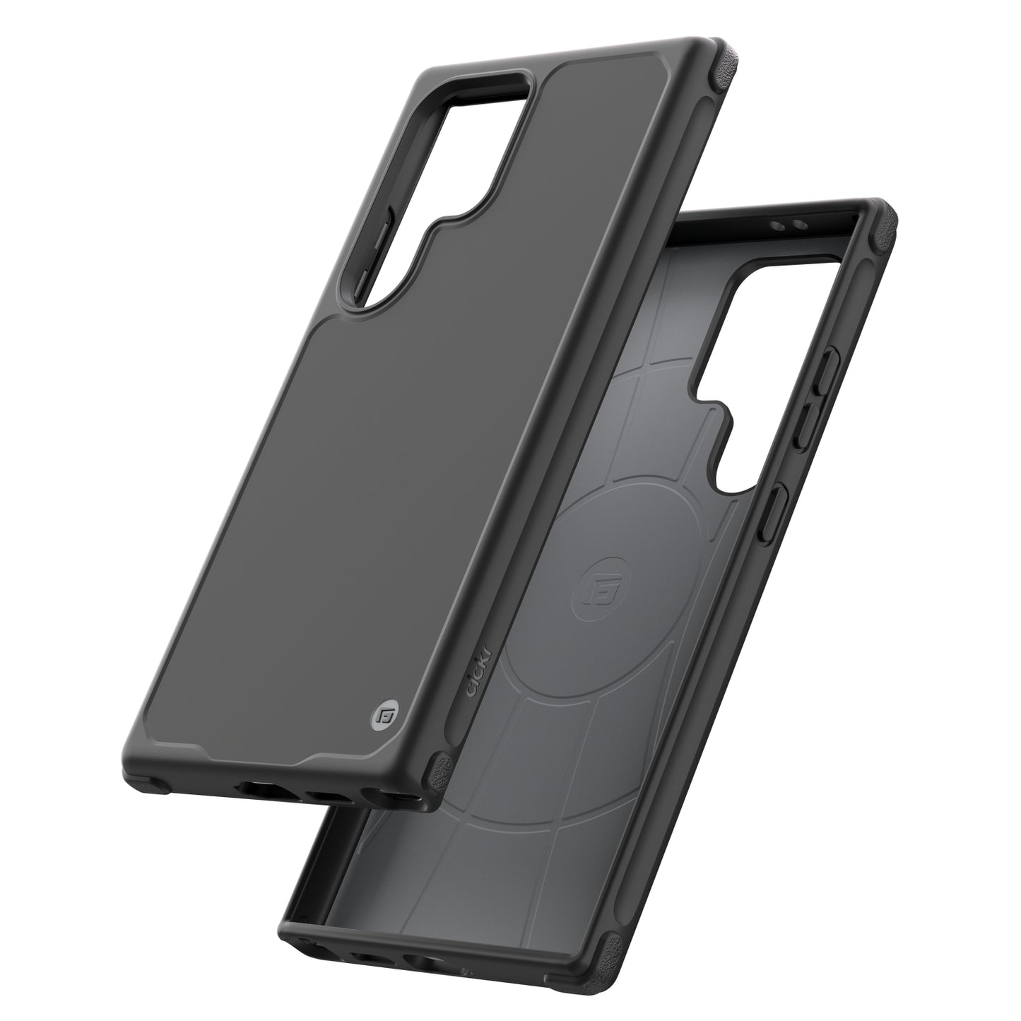 Funda CLCKR Carbon para Samsung Galaxy S24 Ultra - Negro