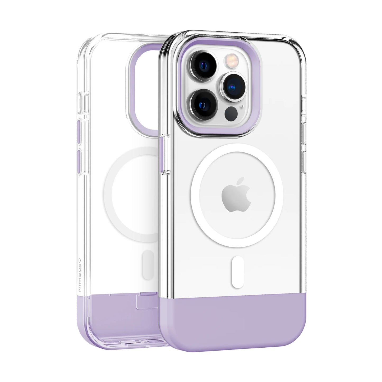 Nimbus9 Ghost 3 MagSafe Case for iPhone 15 Pro - Clear Lilac