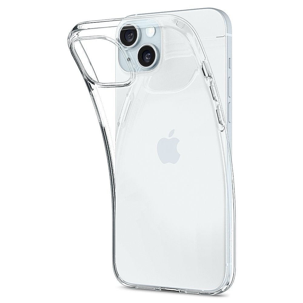 Funda Crystal Flex de Spigen para Apple iPhone 15 Plus - Transparente