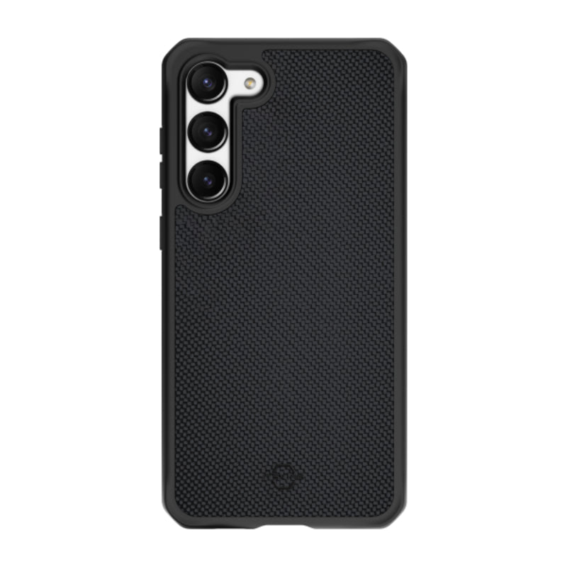 Funda híbrida balística ITSkins para Samsung Galaxy S23 Plus - Negro